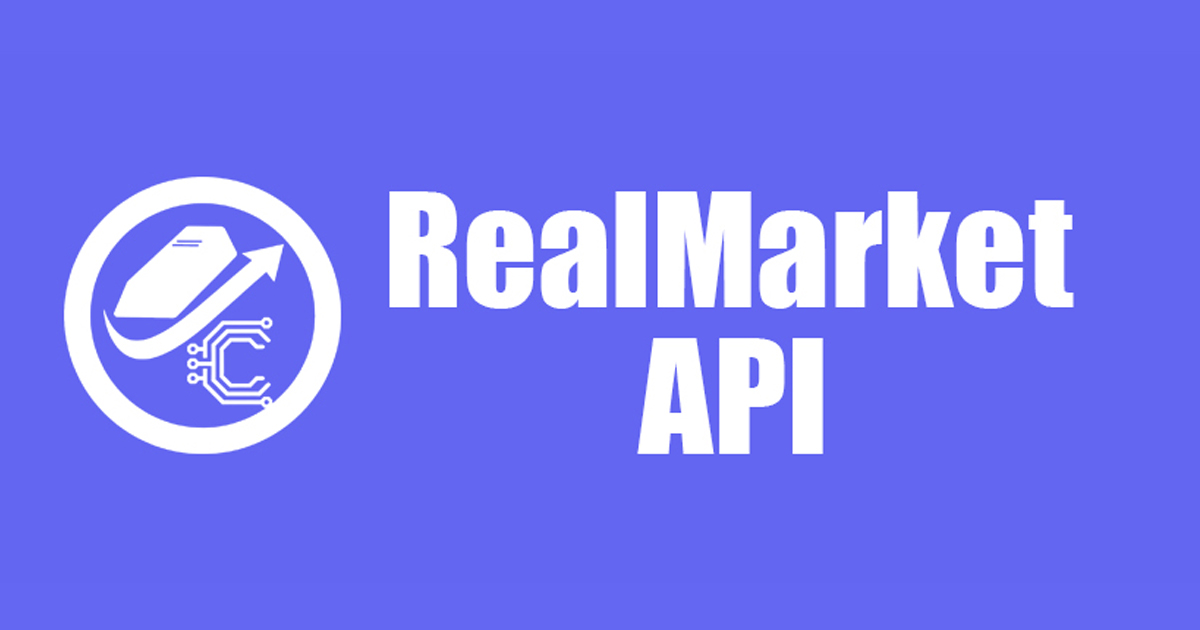Real Market API - Realtime Market Data API for Developers screenshot 1